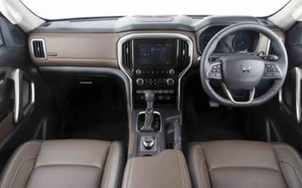 Mahindra Scorpion-N interior