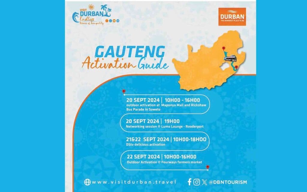 Durban tourism invades Gauteng