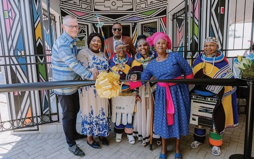 Over-new-house-build-for-Esther-Mahlangu-in-Mpumalanga_the-house-is-a-tribute-to-the-globally-acclai